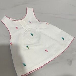 💰$10 CLOSET SALE 💰 Janie and Jack White Bib with Colorful Embroidery